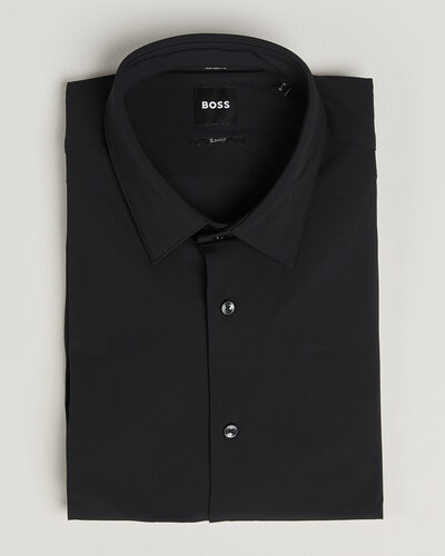 BOSS BLACK Hank 4-Way Stretch Shirt Black