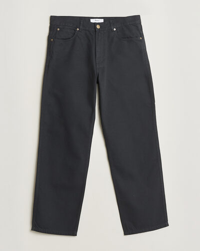 Palmes Coarse Trousers Black