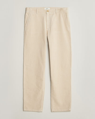 Les Deux Corduroy Tapered Pants Ivory