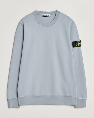 Stone Island Garment Dyed Fleece Sweatshirt Ash Grey