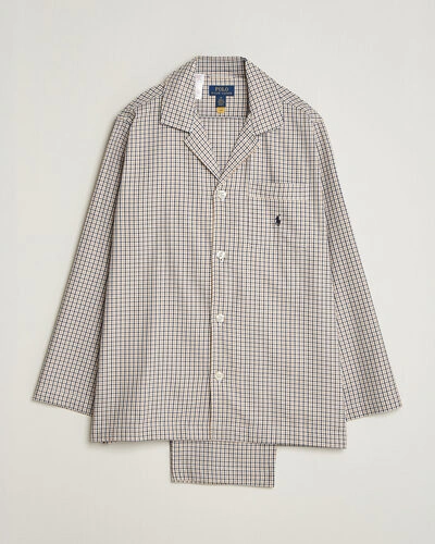Polo Ralph Lauren Pyjamas Set Khaki White Multi