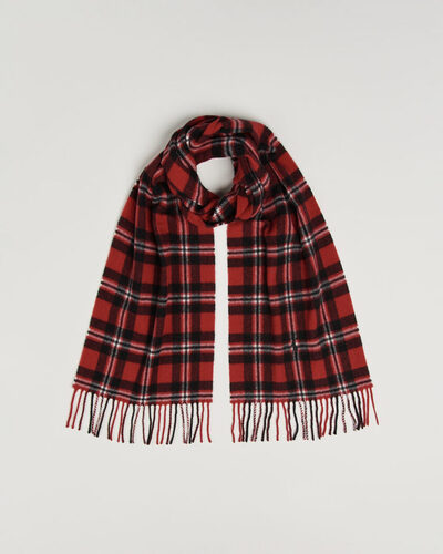 Polo Ralph Lauren Classic Wool Scarf Red/Black