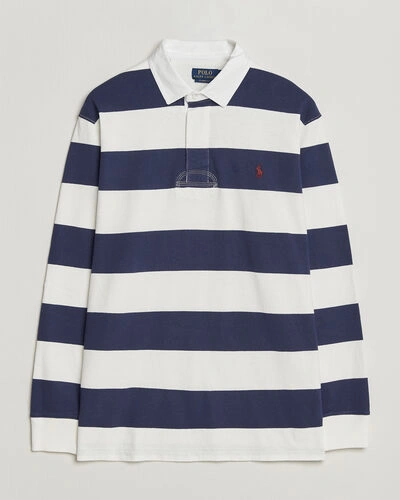 Polo Ralph Lauren Striped Jersey Rugger Cream/Navy