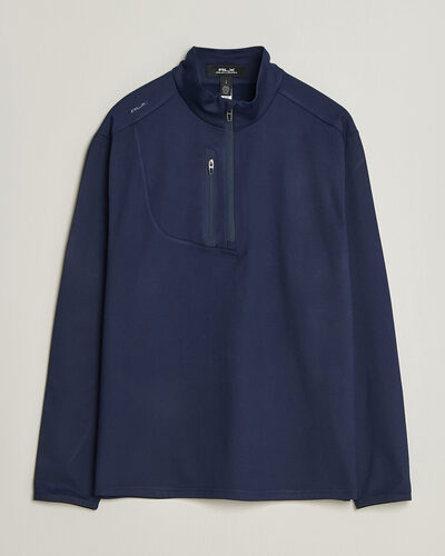 Polo Ralph Lauren Luxury Jersey Half Zip Refined Navy