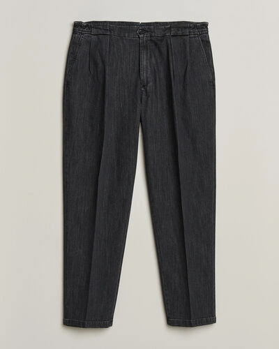 Briglia 1949 Portobello Loose Fit Denim Trousers Grey