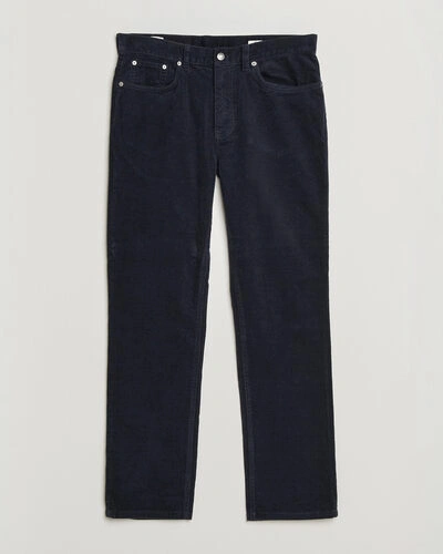 Gant Regular Fit Corduroy 5-Pocket Pants Evening Blue
