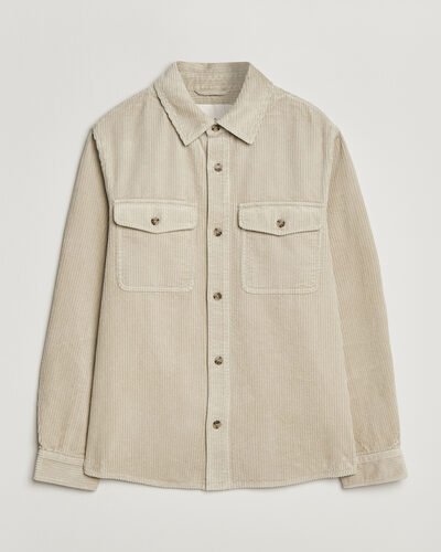 Gant Regular Fit Corduroy Overshirt Clay Beige