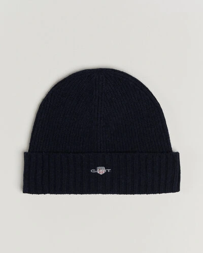 Gant Wool Beanie Marine