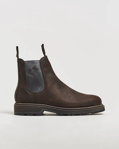 Gant Blisdor Nubuck Chelsea Boot Dark Brown