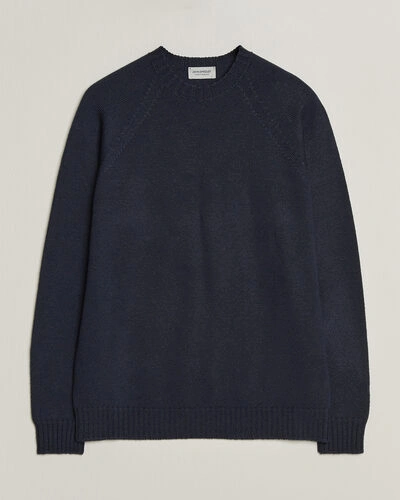 John Smedley Denver Extra Fine Merino Crew Neck Midnight