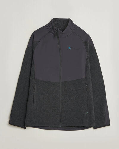 Klättermusen Balderus Wool Fleece Hood Jacket Black