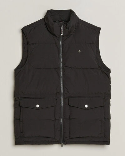 Morris Lennox Puffer Vest Black