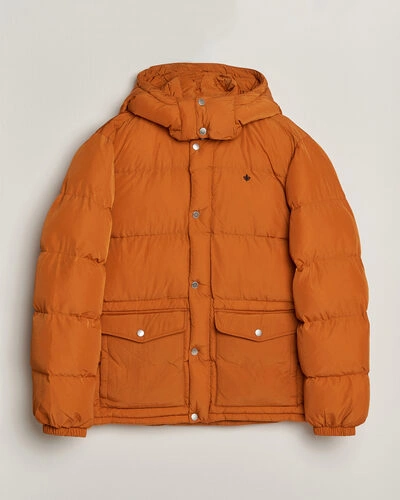 Morris Lennox Puffer Jacket Orange