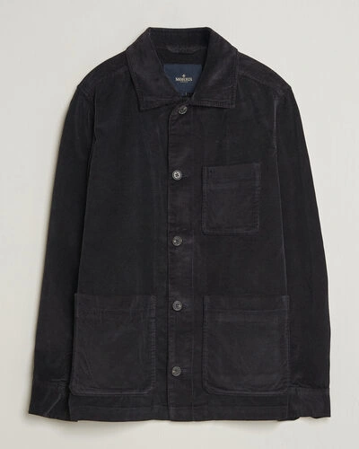 Morris Fenix Cord Shirt Jacket Blue