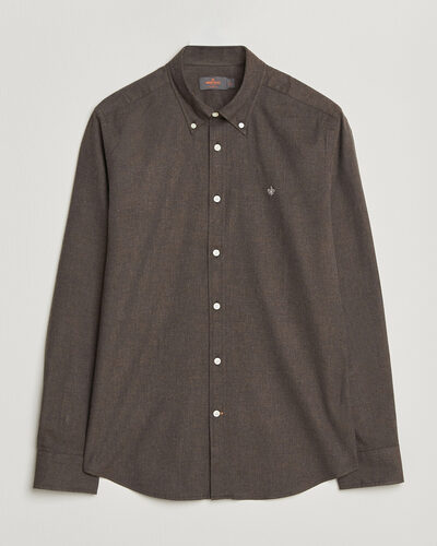 Morris Watts Flannel Shirt Brown