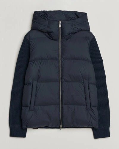 Sail Racing Ridge Hooded Hybrid Jacket Dark Navy