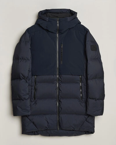 Sail Racing Polar Down Hooded Parka Dark Navy