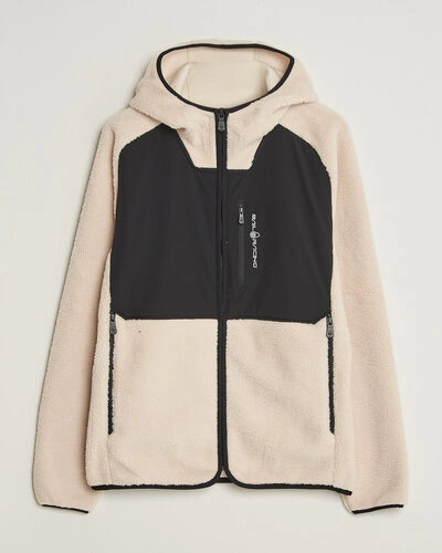 Sail Racing Patrol Pile Full Zip Hoodie Ivory