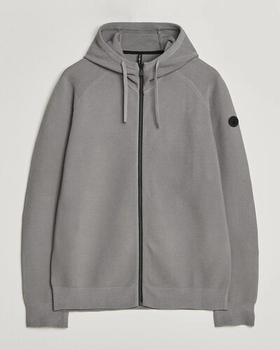 Sail Racing Element Seamless Full Zip Hoodie Frost Grey
