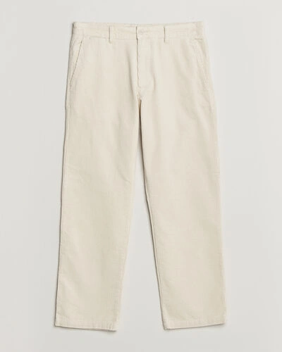 NN07 Aden Regular Fit Corduroy Chinos Ivory