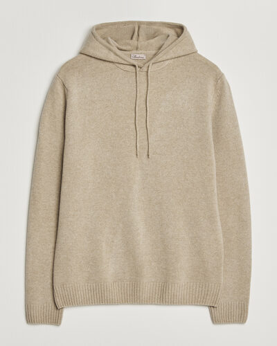Stenströms Brushed Merino Hood Beige