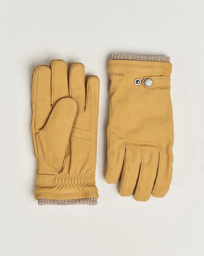 Hestra Bergvik Fleece Liner Buckle Nubuck Glove Tan