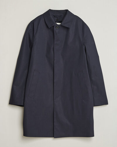 Mackintosh Dunoon Car Coat Navy