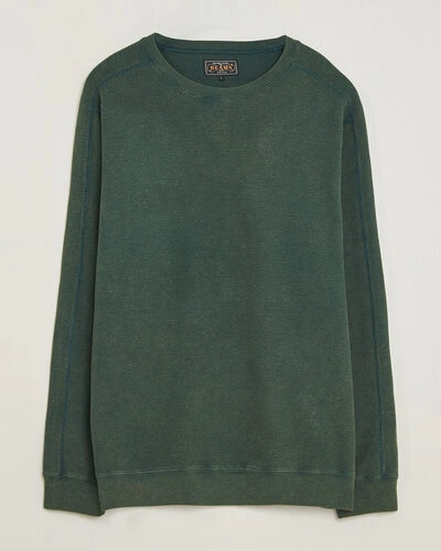 BEAMS PLUS Fade Thermal Crew Green