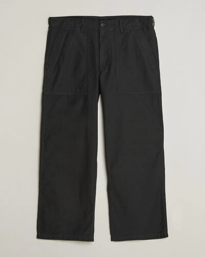 BEAMS PLUS MIL Utility Sateen Trousers Black