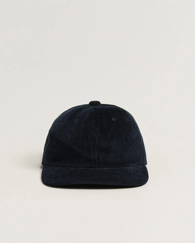 BEAMS PLUS 6 Panel Corduroy Cap Navy
