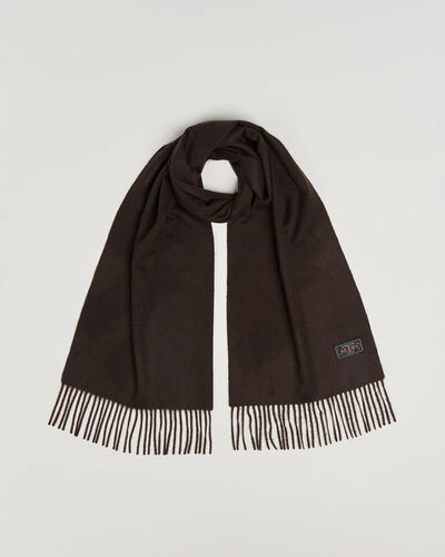 BEAMS PLUS Cashmere Scarf Dark Brown