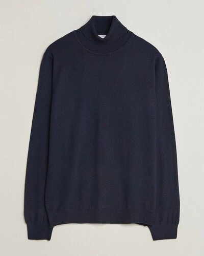 Filippa K Merino Knitted Turtleneck Navy