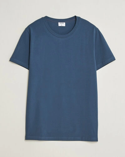 Filippa K Soft Lycra T-Shirt Stone Blue