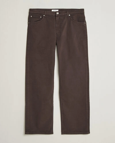 NN07 Otis Relaxed Fit 5-Pocket Pants Deep Truffle