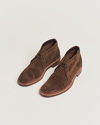 Alden 1492 Unlined Chukka Boot Dark Brown Suede US8 - EU41,5