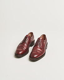 Carmina Longwing Derby Shoes 532 Burgundy Calf UK7,5 - EU41