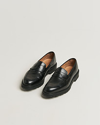 Crockett & Jones Henley 3 Loafers Black Cavalry Calf UK8 - EU42