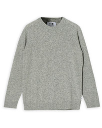 NN07 Edward Wool Crew Neck Pullover Light Grey Melange S