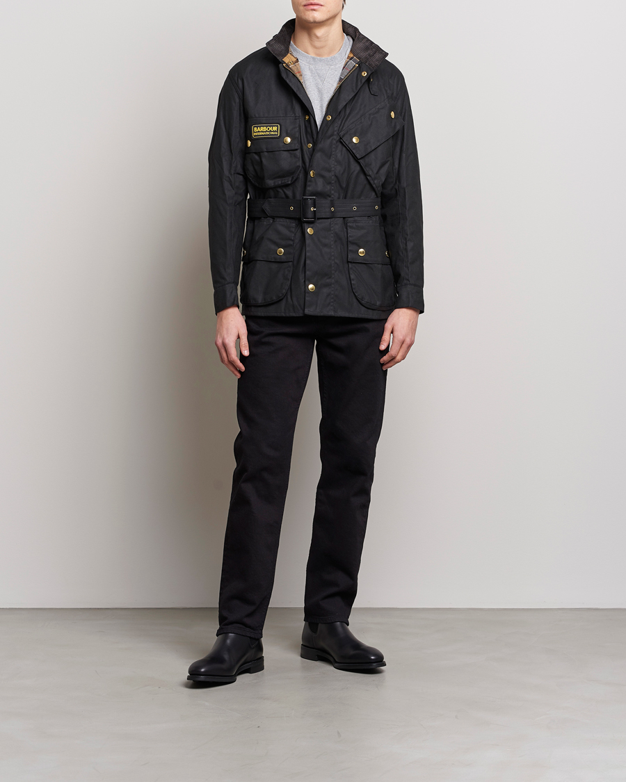Herr | Jackor | Barbour International | International Original Jacket Black