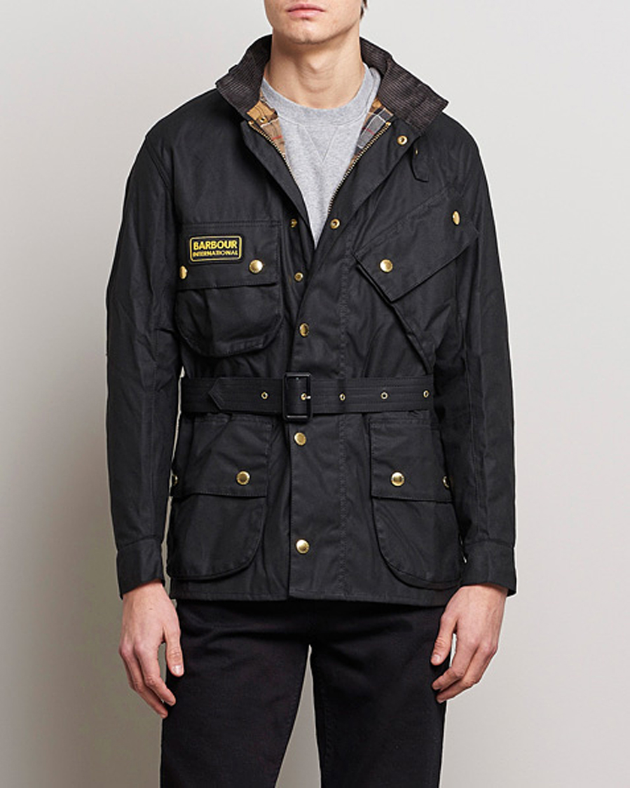 Herr | Jackor | Barbour International | International Original Jacket Black