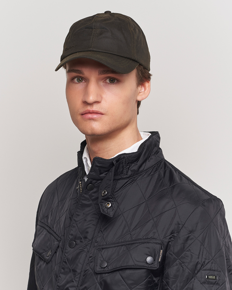 Herr | Accessoarer | Barbour Lifestyle | Wax Sports Cap Olive