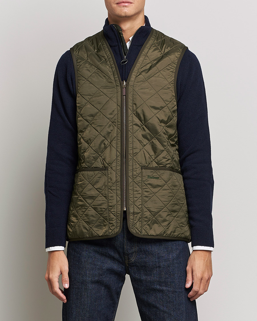 Herr | Barbour Lifestyle | Barbour Lifestyle | Quilt Waistcoat/Zip-In Liner Olive