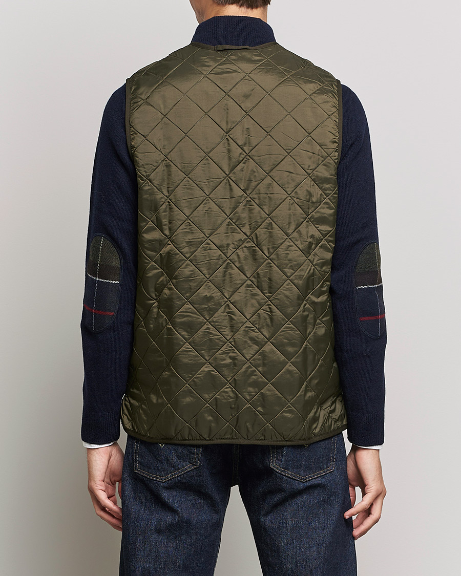 Herr | Västar | Barbour Lifestyle | Quilt Waistcoat/Zip-In Liner Olive