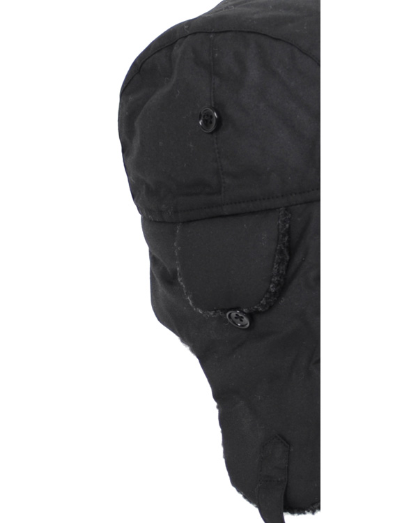 Herr | Fleece Lined Hunter Hat Black | Barbour | Fleece Lined Hunter Hat Black