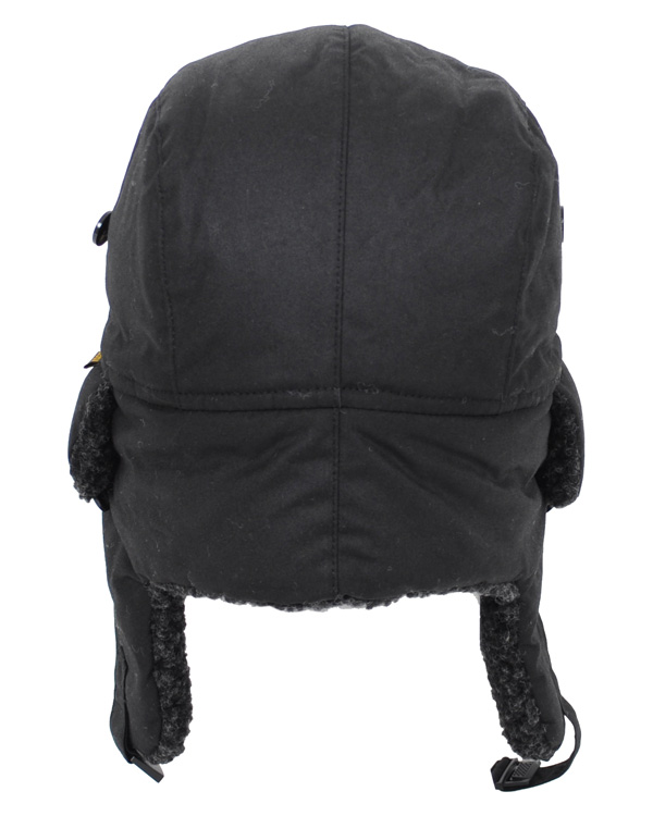 Herr | Fleece Lined Hunter Hat Black | Barbour | Fleece Lined Hunter Hat Black