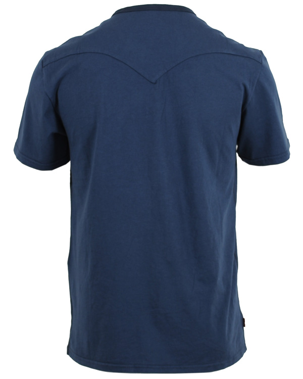 Herr | T-Shirts | Levi's | Levis Feel Good Poster Tee Alpha Blue