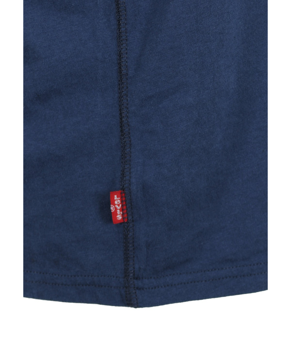 Herr | T-Shirts | Levi's | Levis Feel Good Poster Tee Alpha Blue