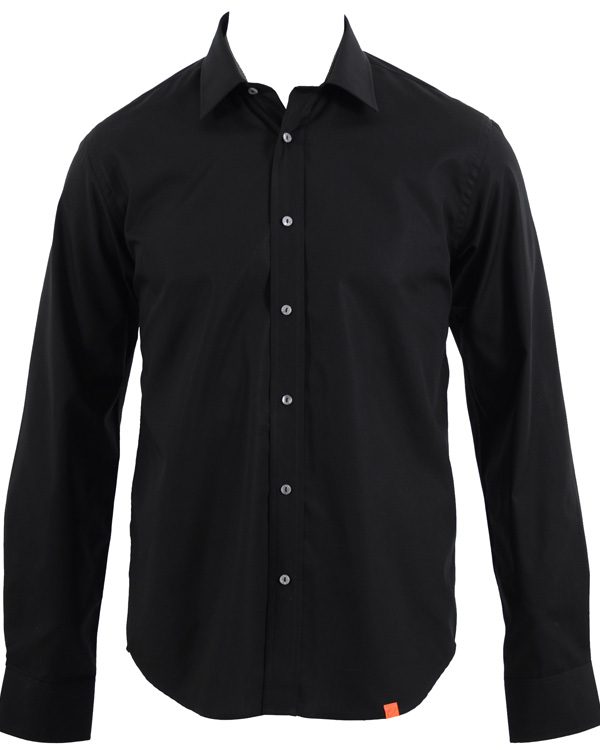 Herr | Skjortor | Oscar of Sweden | Skjorta Slim Fit Svart M