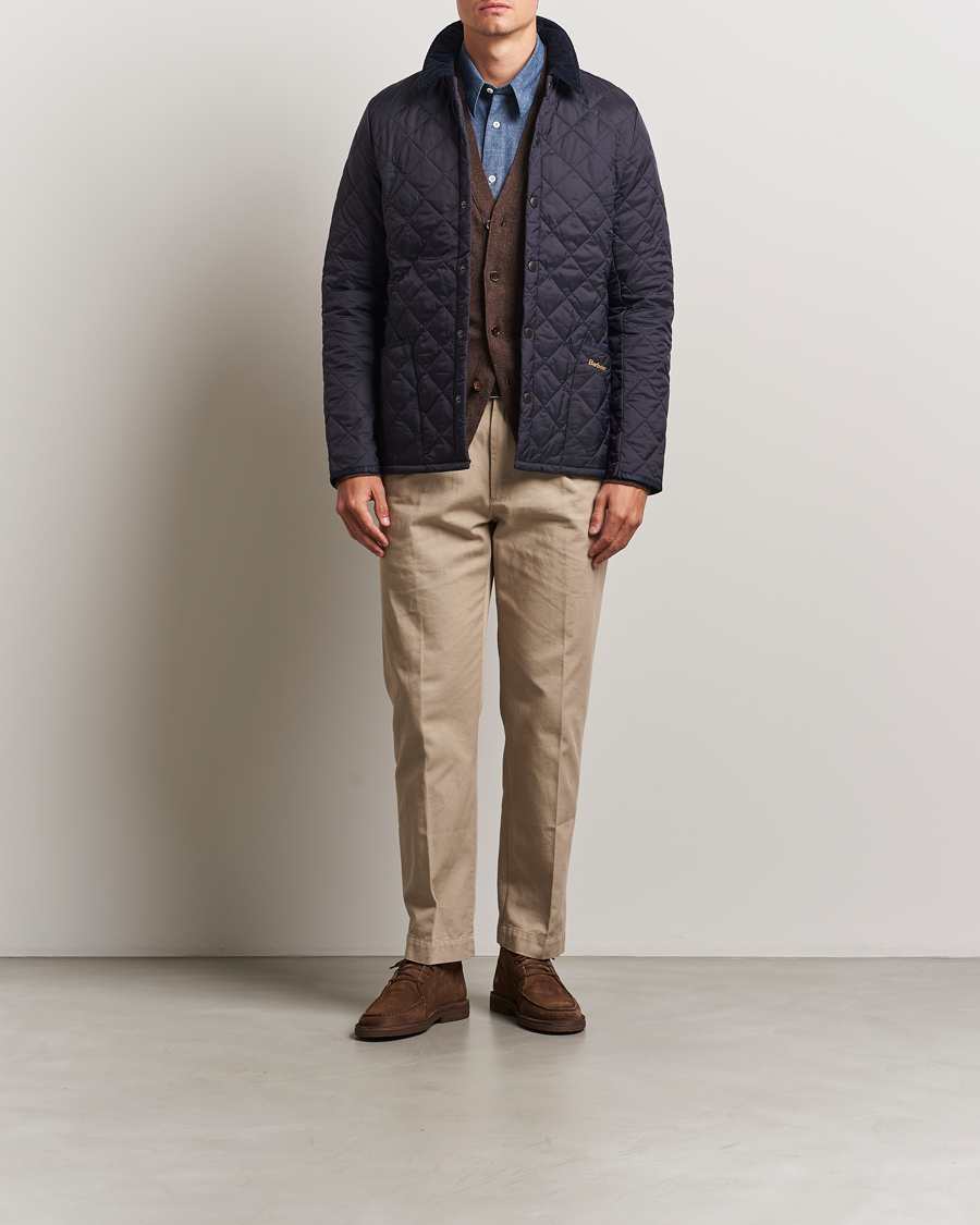 Herr | Jackor | Barbour Lifestyle | Heritage Liddesdale Jacket Navy