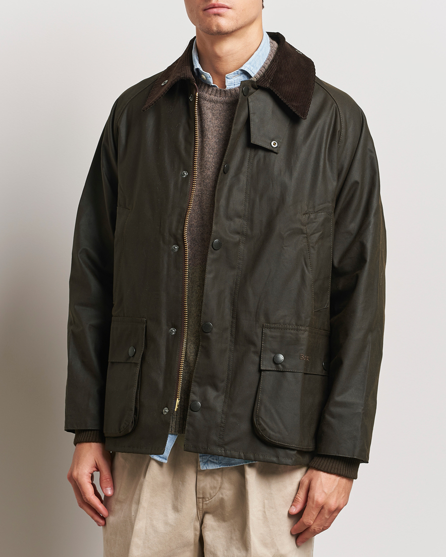 Herr | Best of British | Barbour Lifestyle | Classic Bedale Jacket Olive